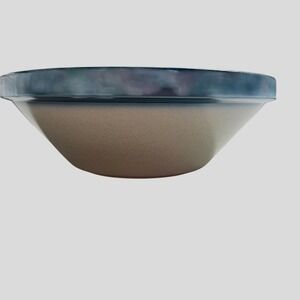 Wedgwood Blue Pacific Large Serving Bowl 9.75" Speckled Stoneware England